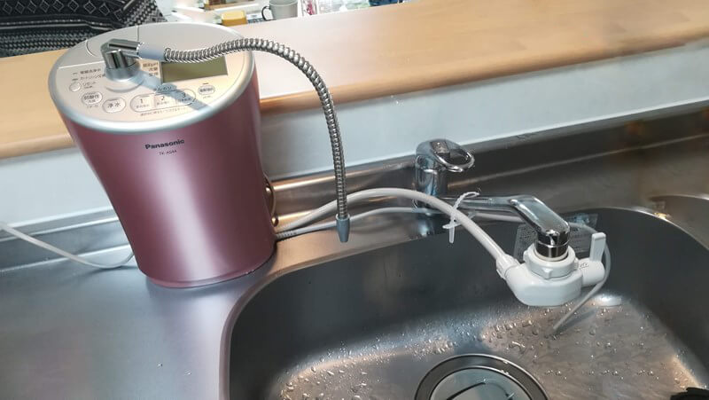 専門店の安心の1ヶ月保証付 Panasonic アルカリイオン整水器 浄水機